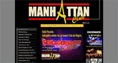Desktop Screenshot of manhattanclub.de